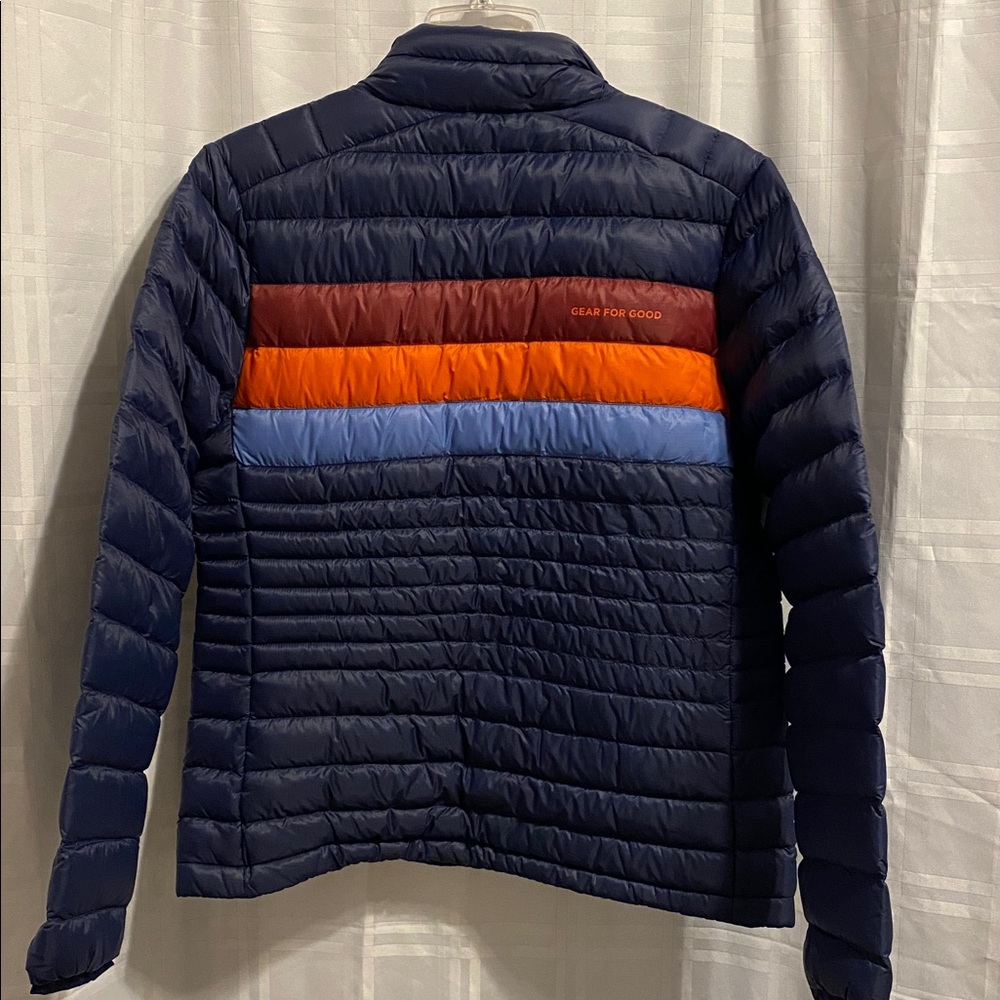 Cotopaxi Women’s Fuego Down Jacket Puffer Puff Blue Pink NWT Ink Rosewood Size M - Picture 5 of 7